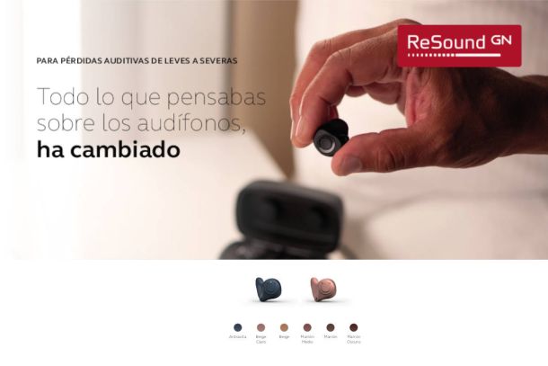Audífonos resound gn